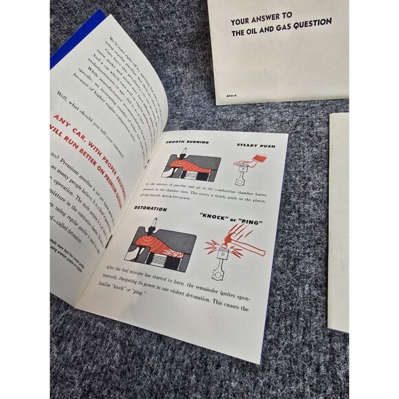 Pure Oil Company Advertising Car Dealer Brochure Catalog 40s 50s Service Booklet - Picture 5 of 8